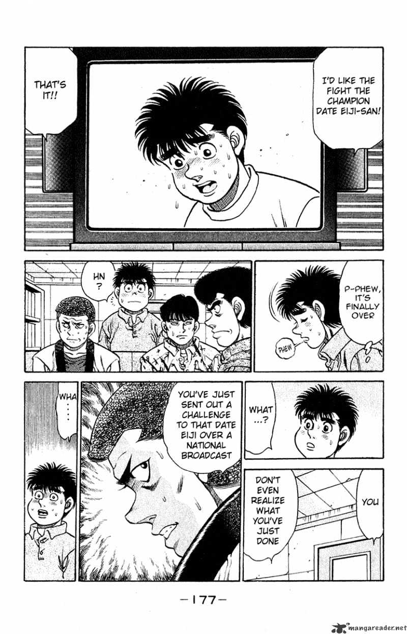 Hajime no Ippo: Fighting Spirit, Chapter 132 image 14